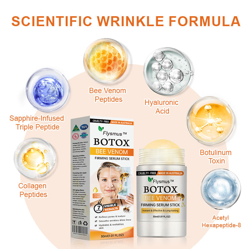 ✨Flysmus® Botox Bee Venom Firming Serum Stick-(Made and Shipped from Australia)-LAST DAY 70% OFF